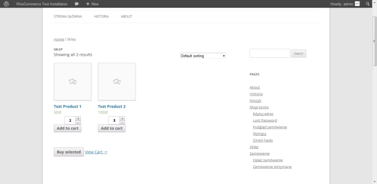 WooCommerce Buy Selected Button - 5